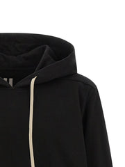 Rick Owens Black Cotton Sweatshirt