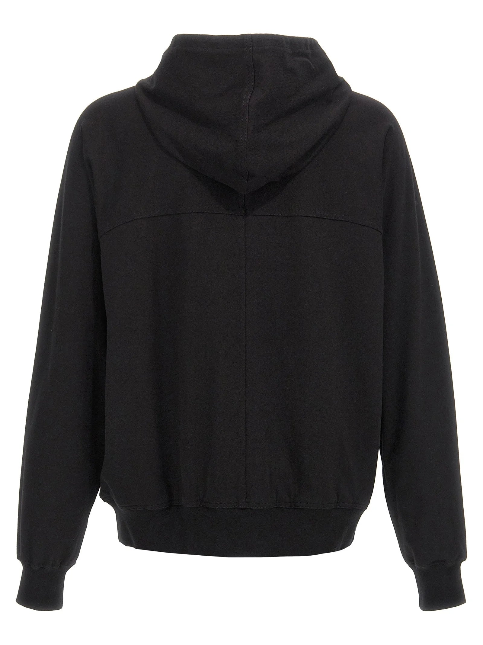 Rick Owens Black Cotton Sweatshirt - S