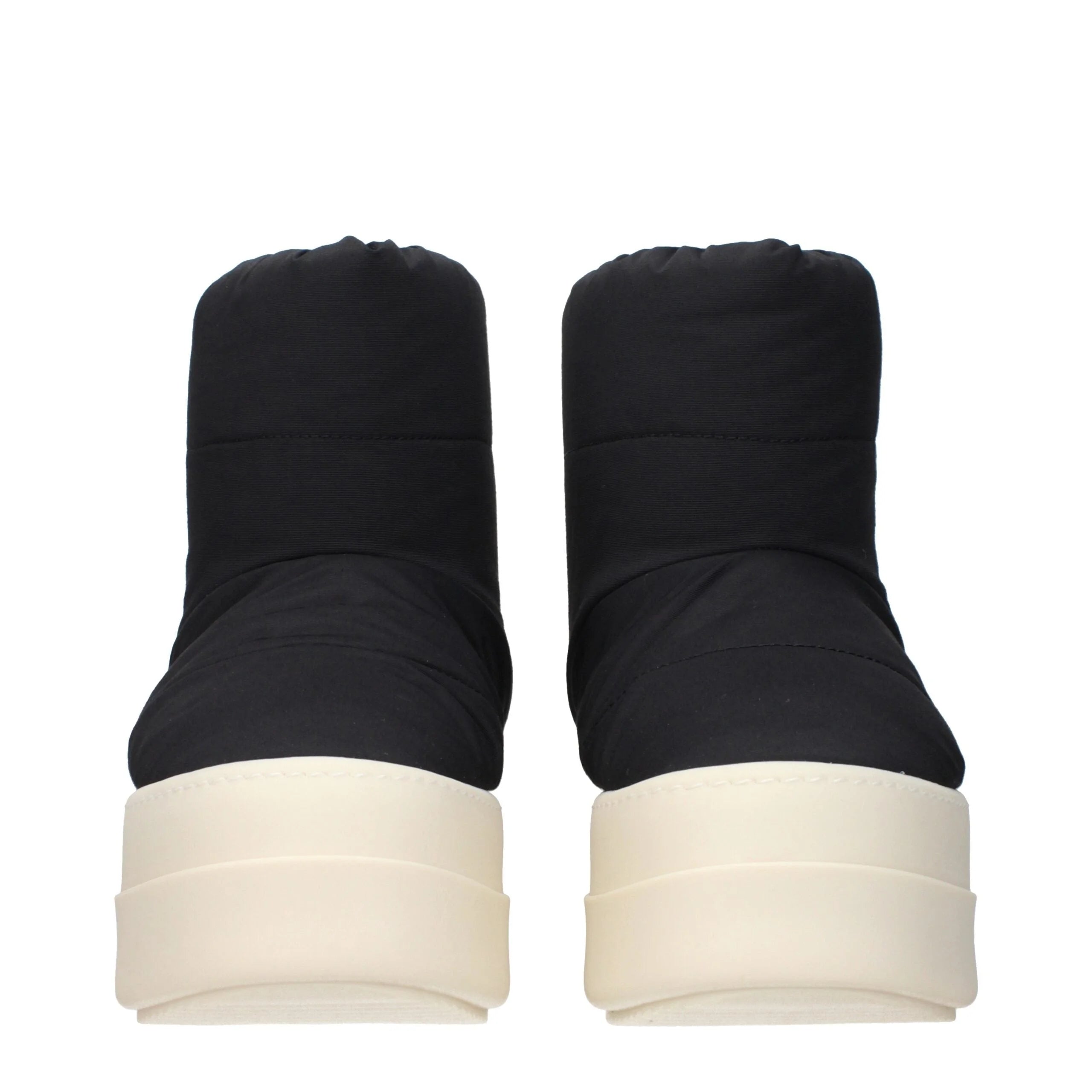 Rick Owens Schwarze Stoffstiefel