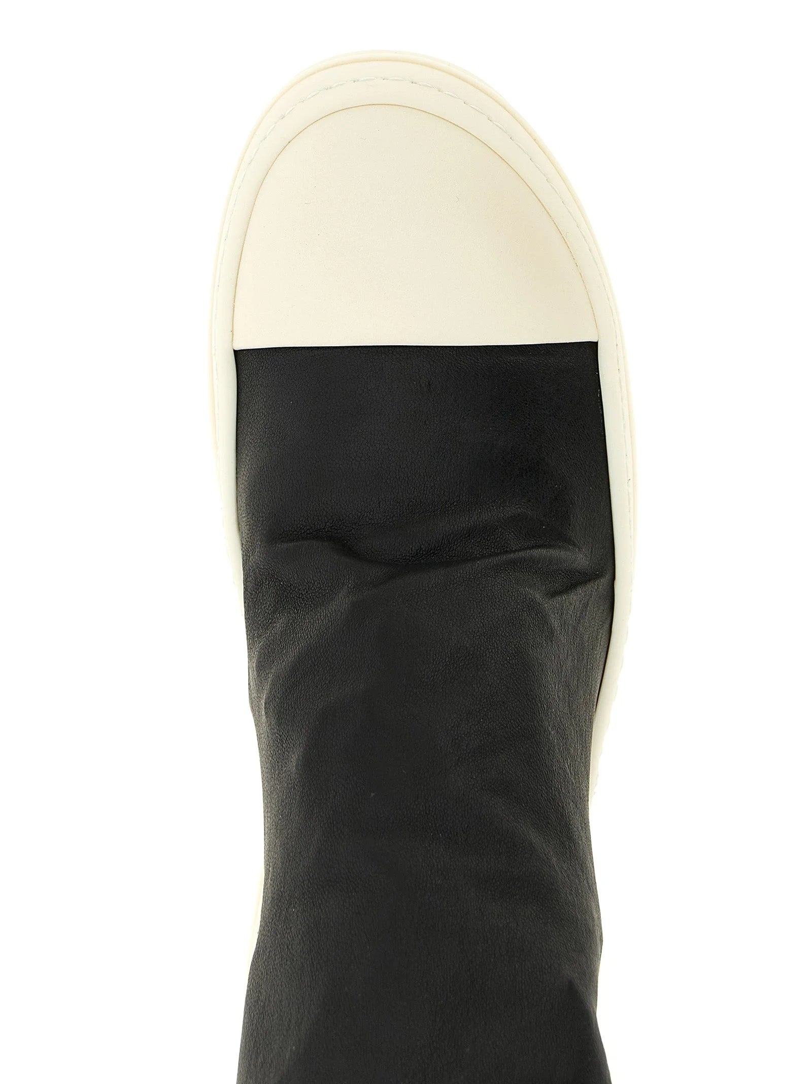 Rick Owens Black Lamb Leather Over The Knee