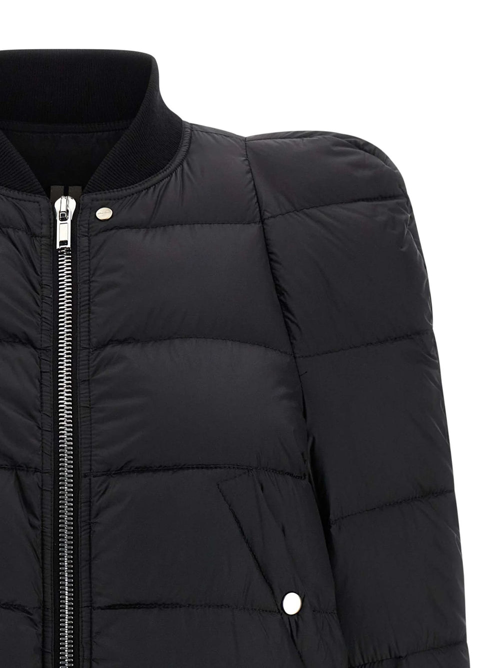 Rick Owens Black Nylon Bomber - IT42