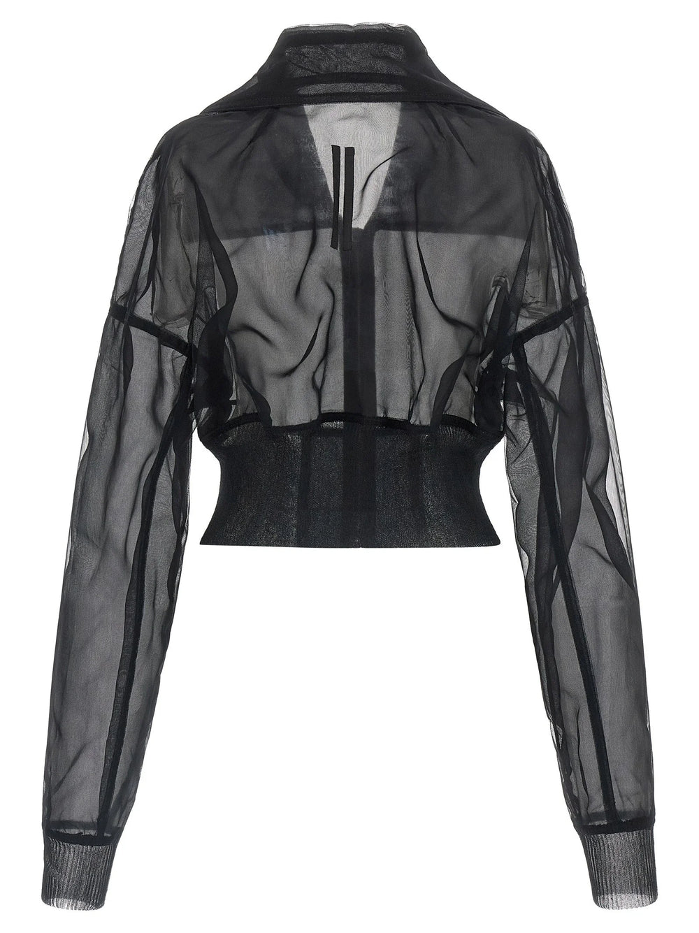 Rick Owens Black Nylon Bomber - IT42