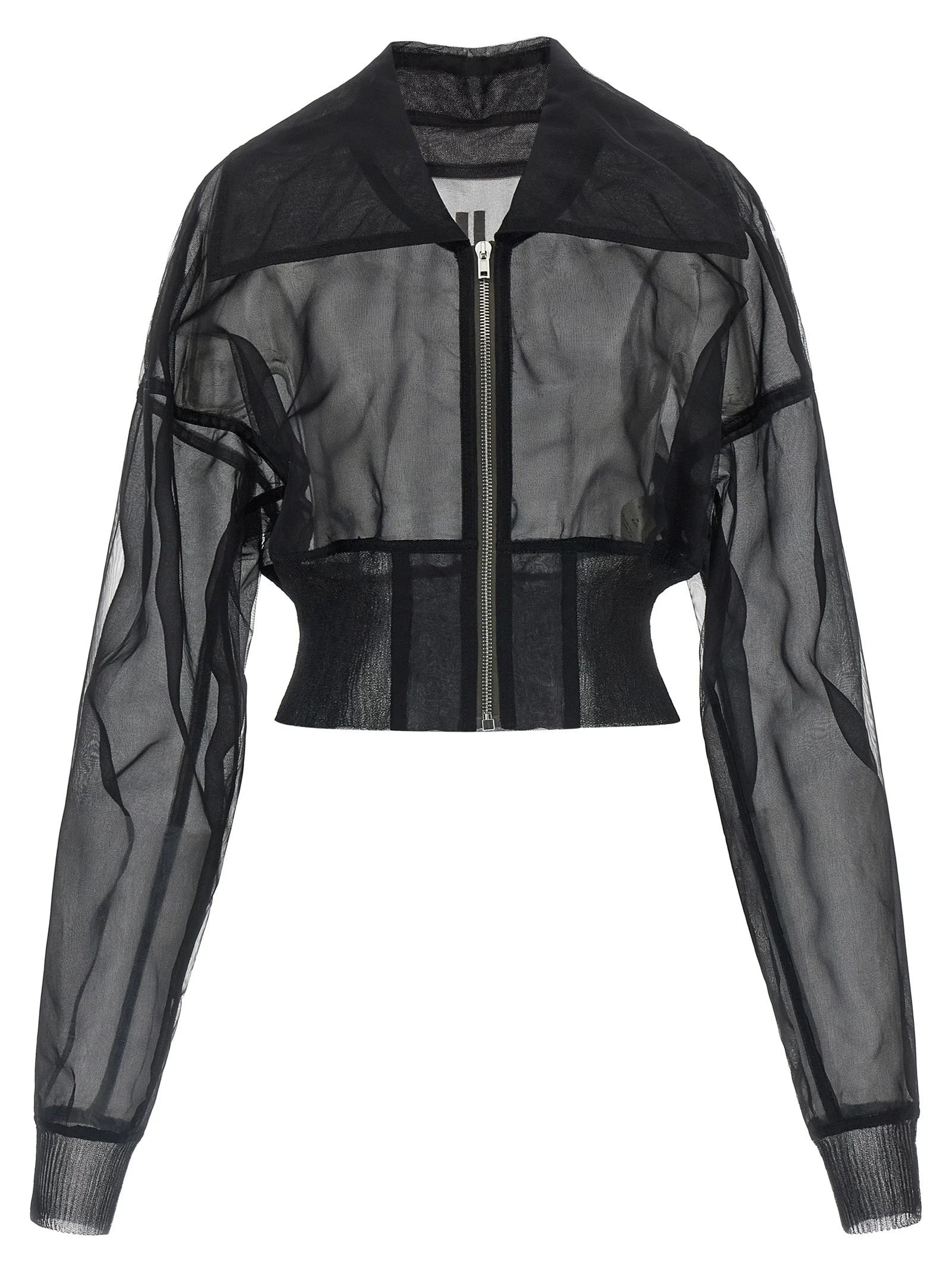 Rick Owens Black Nylon Bomber - IT42