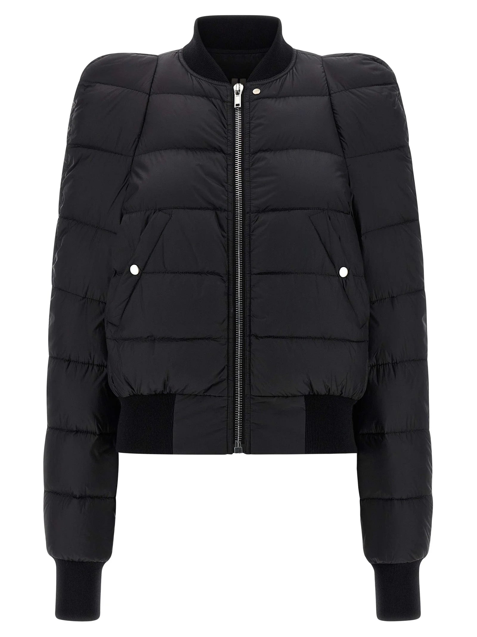 Rick Owens Black Nylon Bomber - IT42