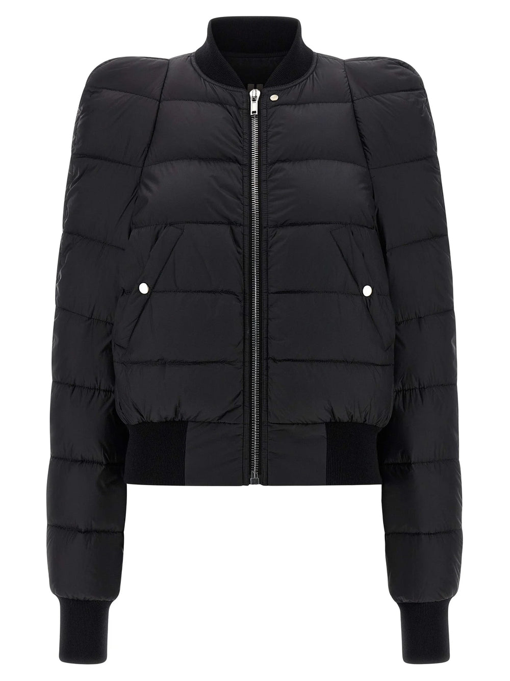Rick Owens Black Nylon Bomber - IT42