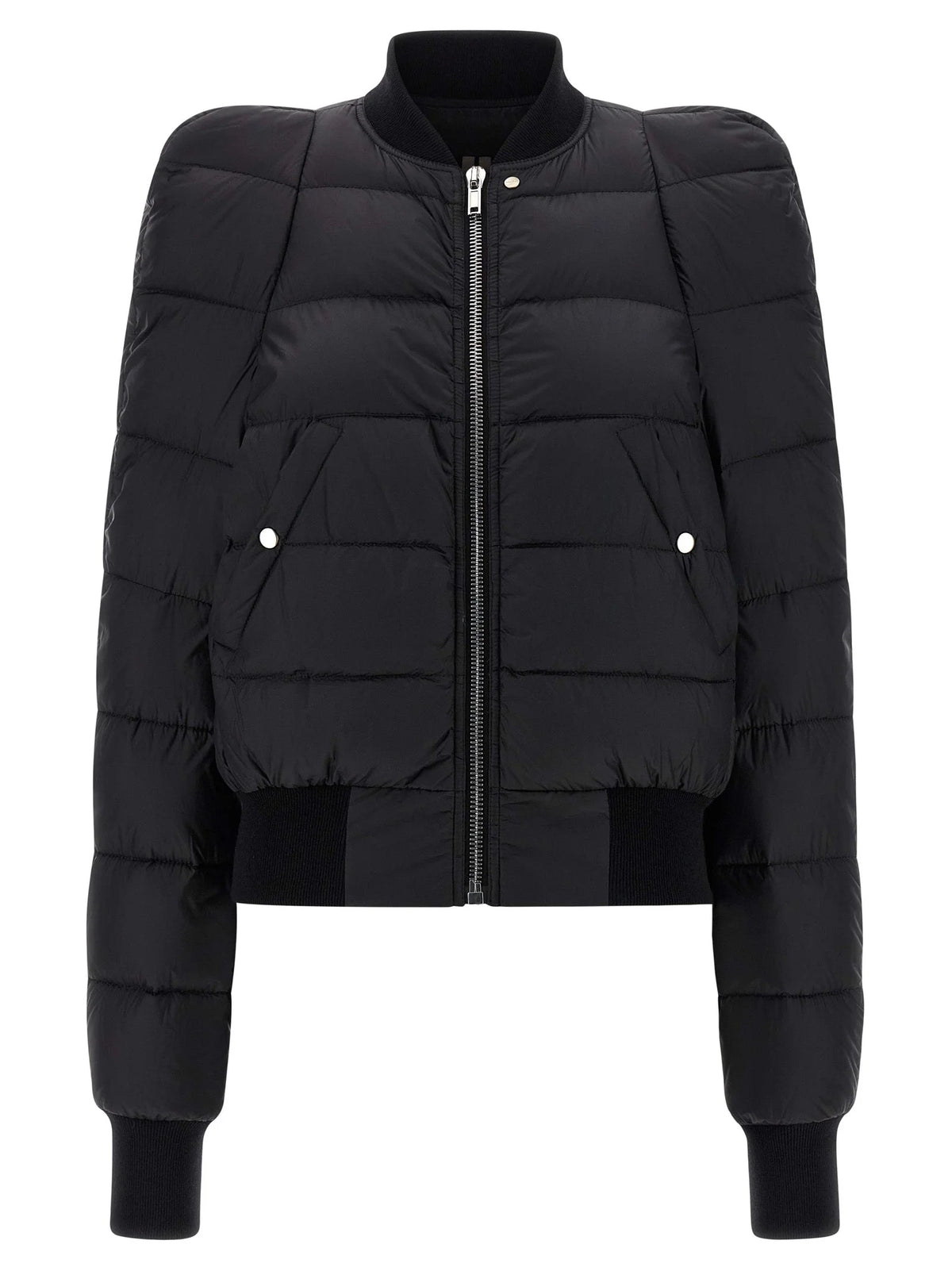 Rick Owens Black Nylon Bomber - IT42