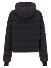Rick Owens Black Nylon Full-Length Jacket