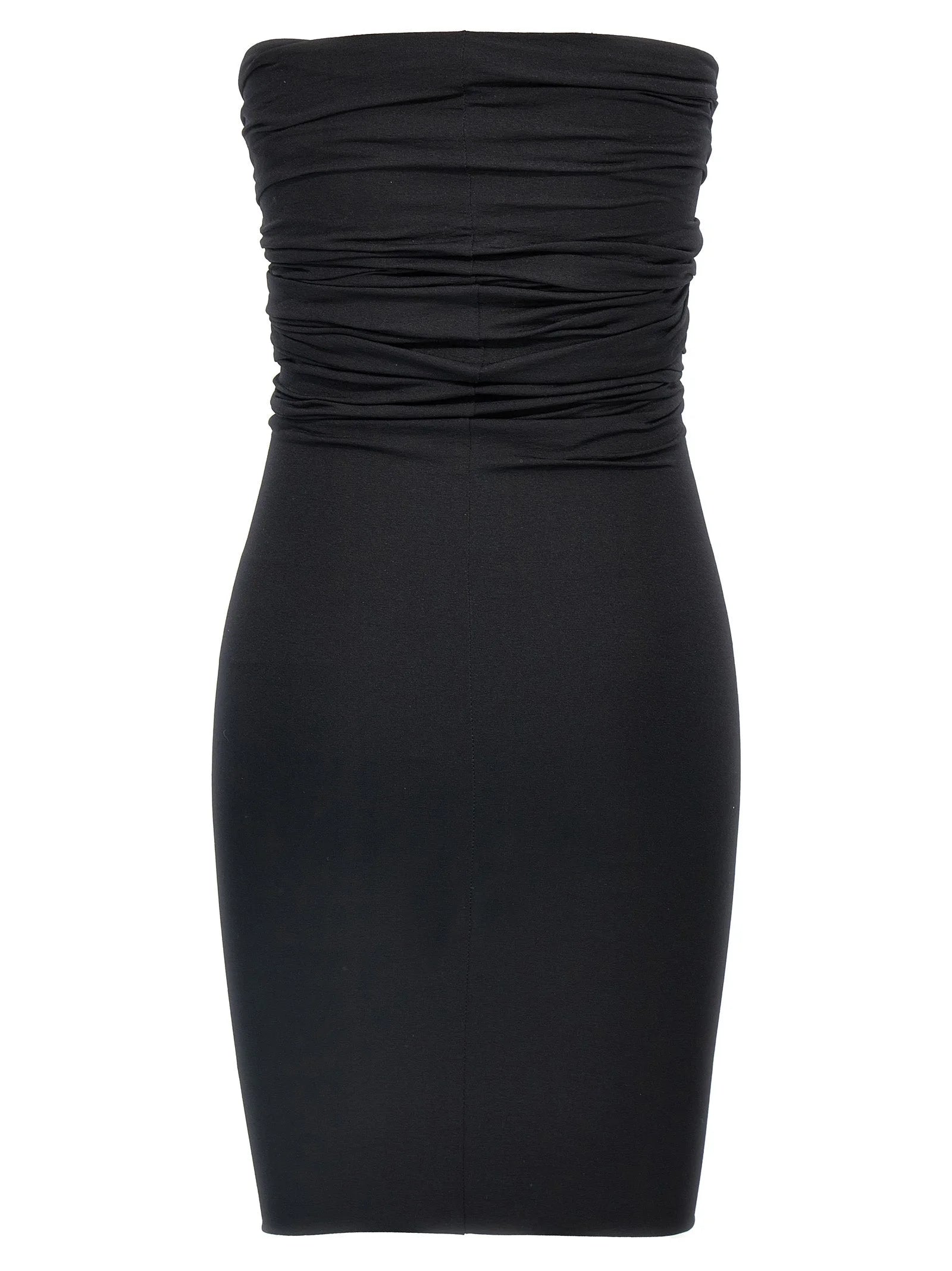 Rick Owens Black Nylon Short Dress - IT42