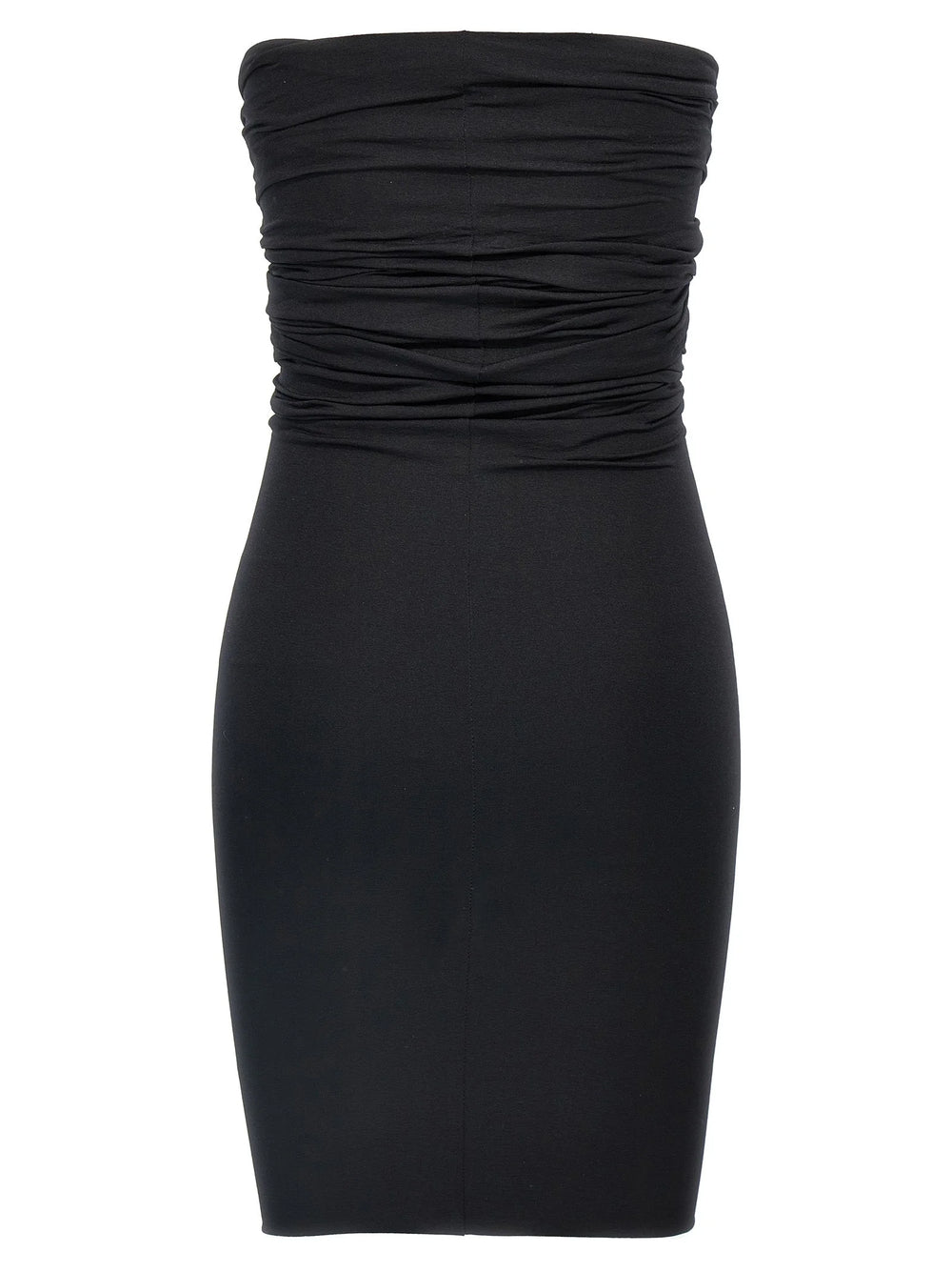 Rick Owens Black Nylon Short Dress - IT42