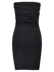 Rick Owens Black Nylon Short Dress - IT42