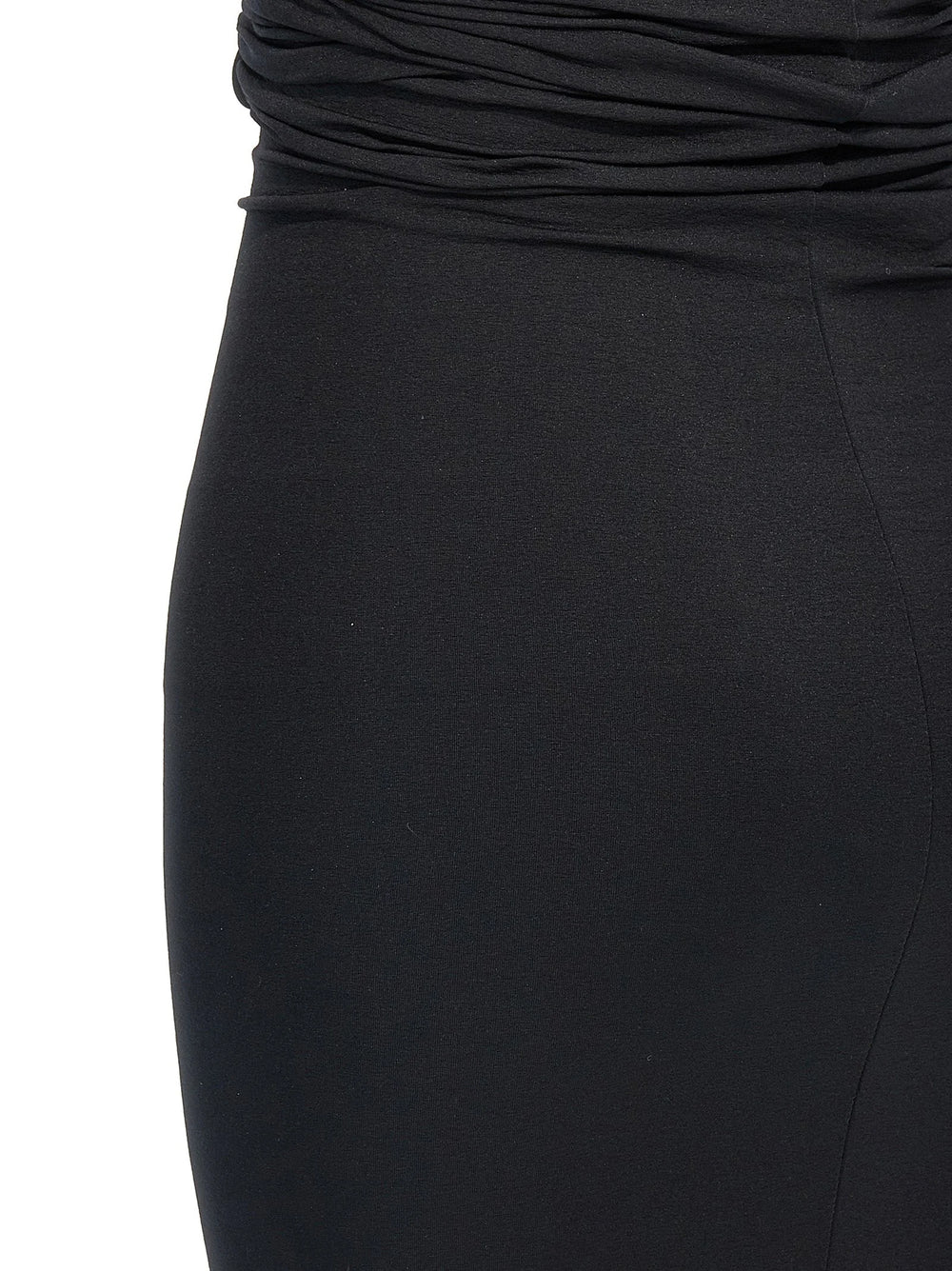 Rick Owens Black Nylon Short Dress - IT42