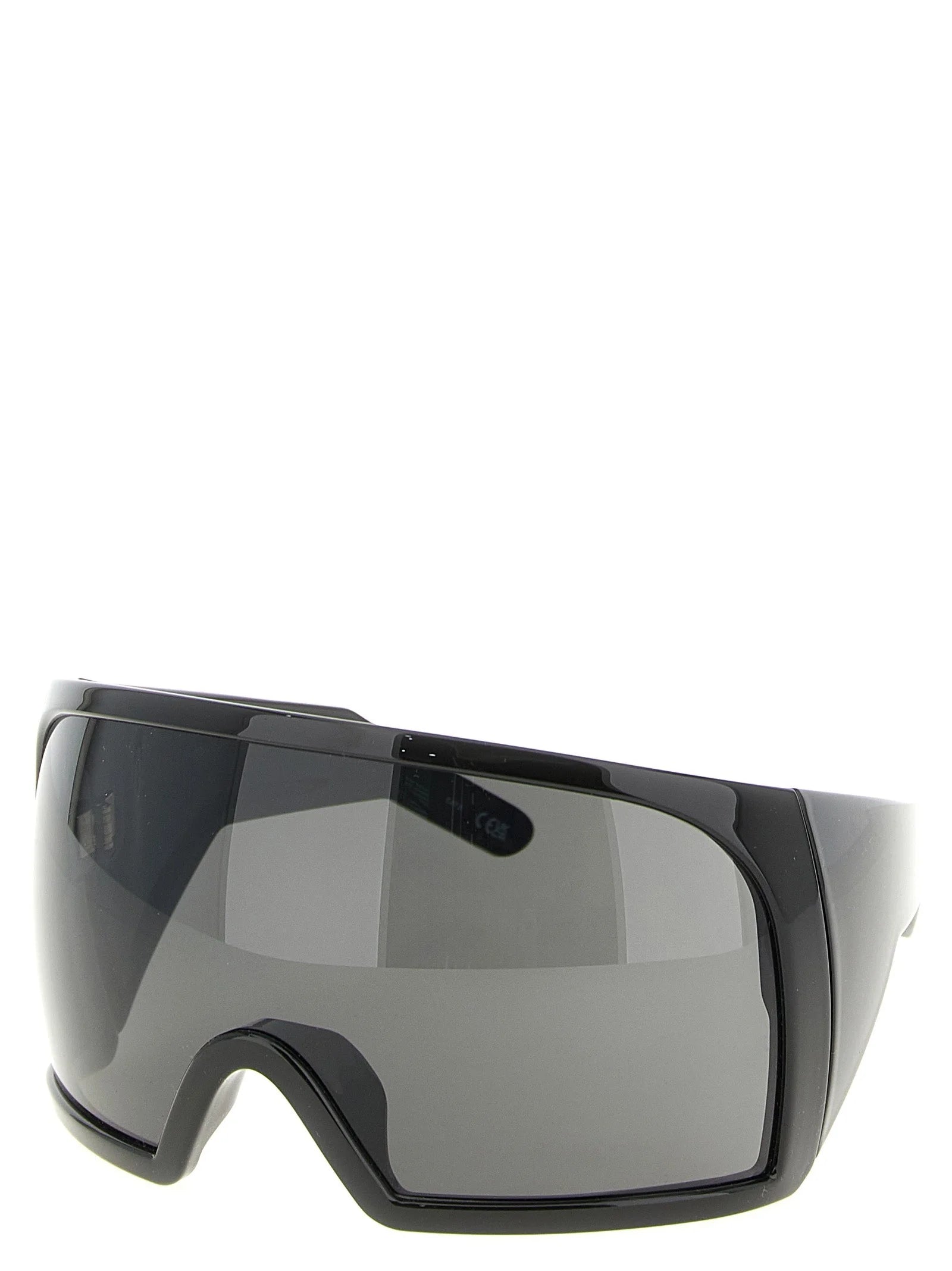 Rick Owens Black Nylon Sunglasses