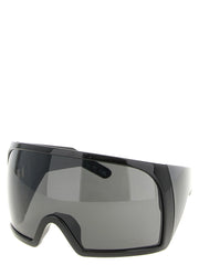 Rick Owens Black Nylon Sunglasses