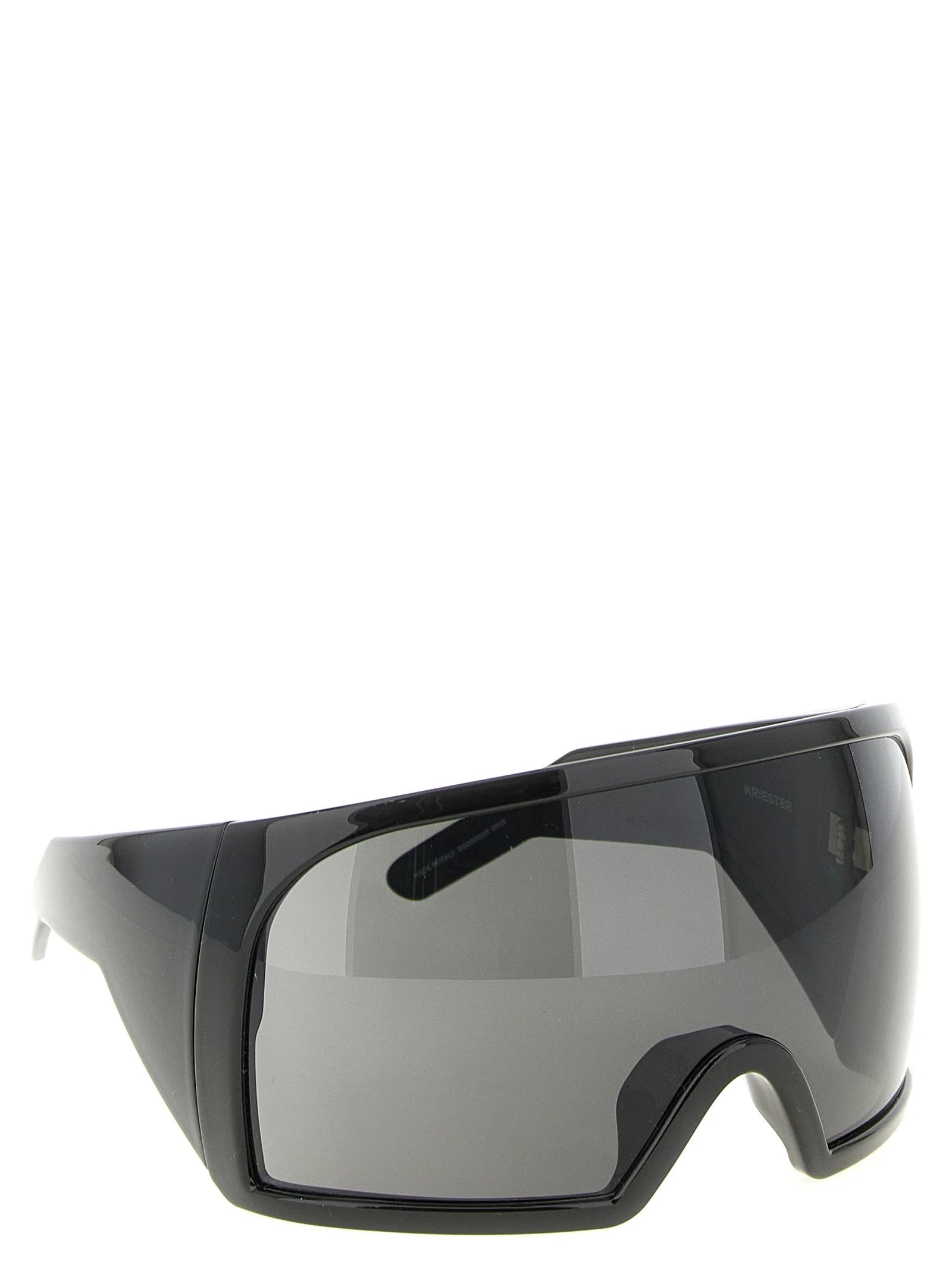 Rick Owens Black Nylon Sunglasses