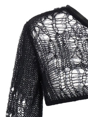Rick Owens Black Nylon Tank Tops - M