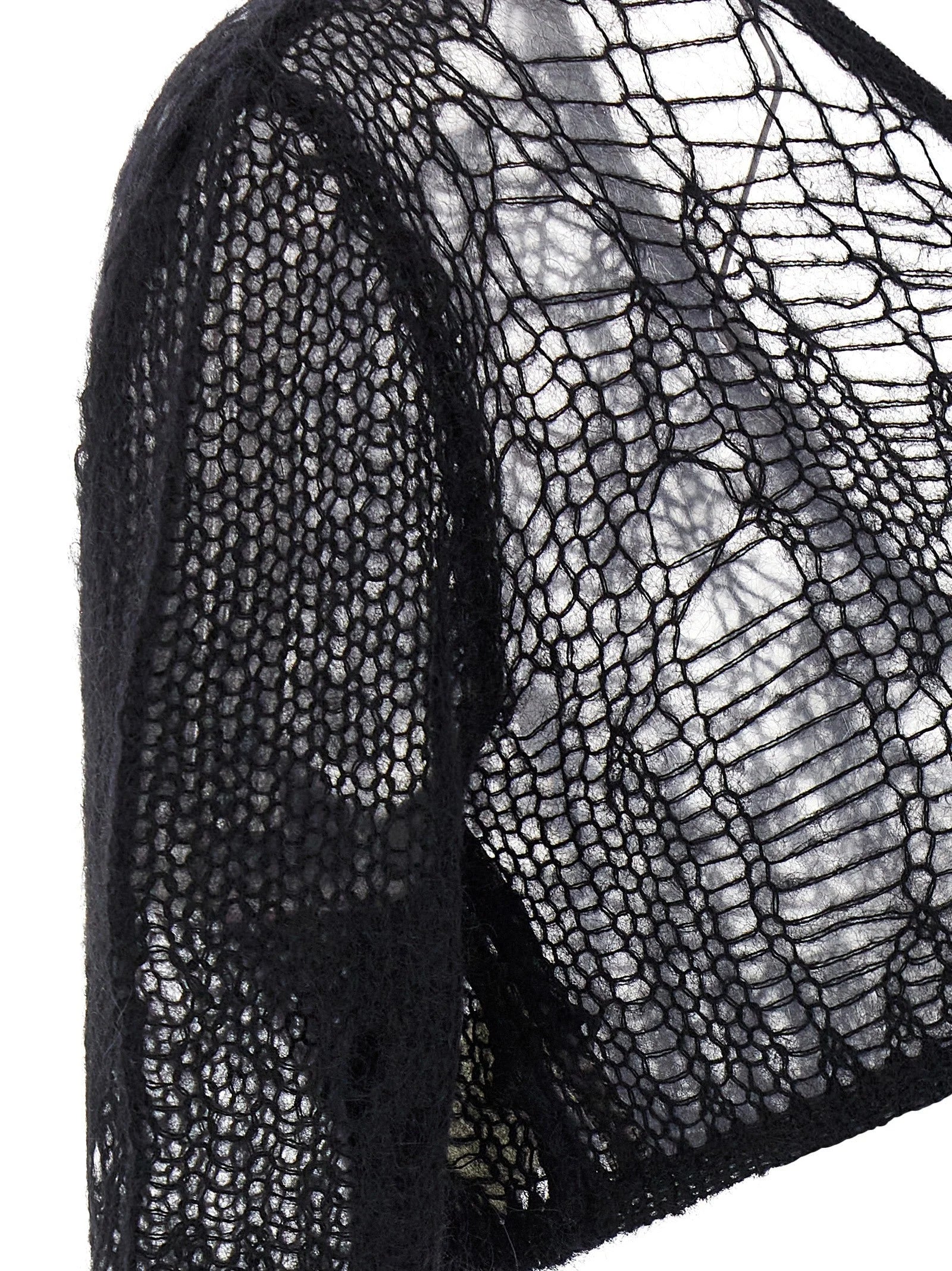 Rick Owens Black Nylon Tank Tops - M
