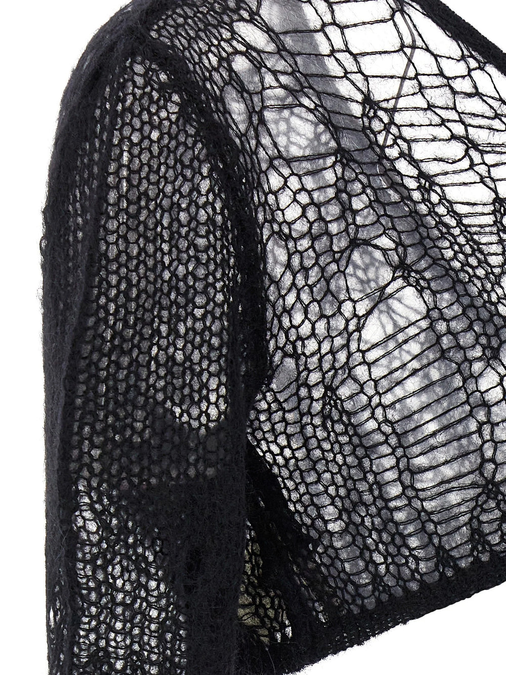 Rick Owens Black Nylon Tank Tops - M