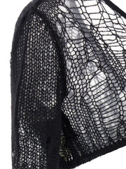 Rick Owens Black Nylon Tank Tops - M
