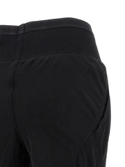Rick Owens Black Silk Flared Pants