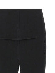 Rick Owens Black Virgin Wool Mini Skirt
