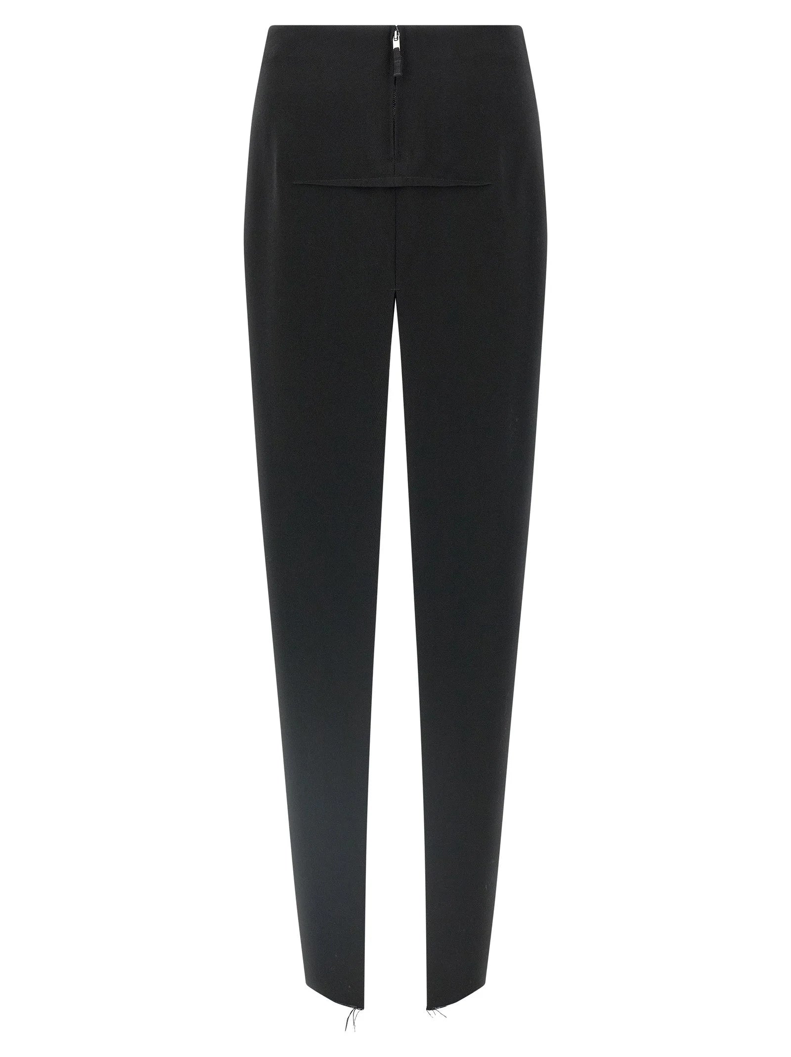 Rick Owens Black Virgin Wool Mini Skirt