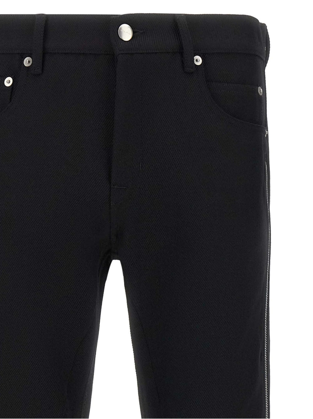 Rick Owens Black Virgin Wool Pants