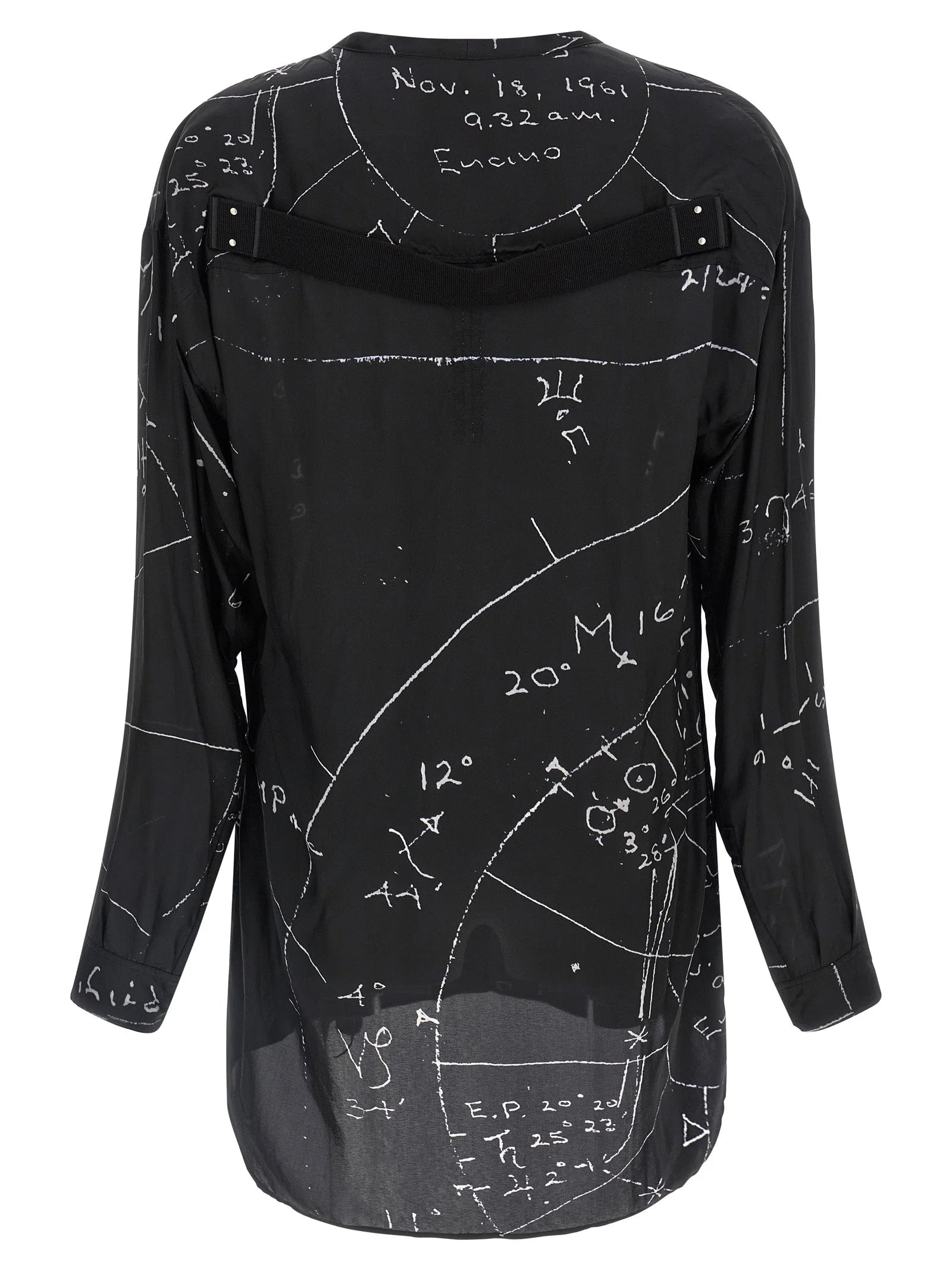 Rick Owens Black Viscose Blouse