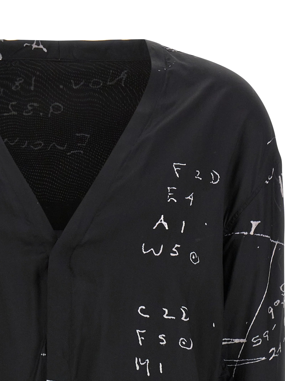 Rick Owens Black Viscose Blouse