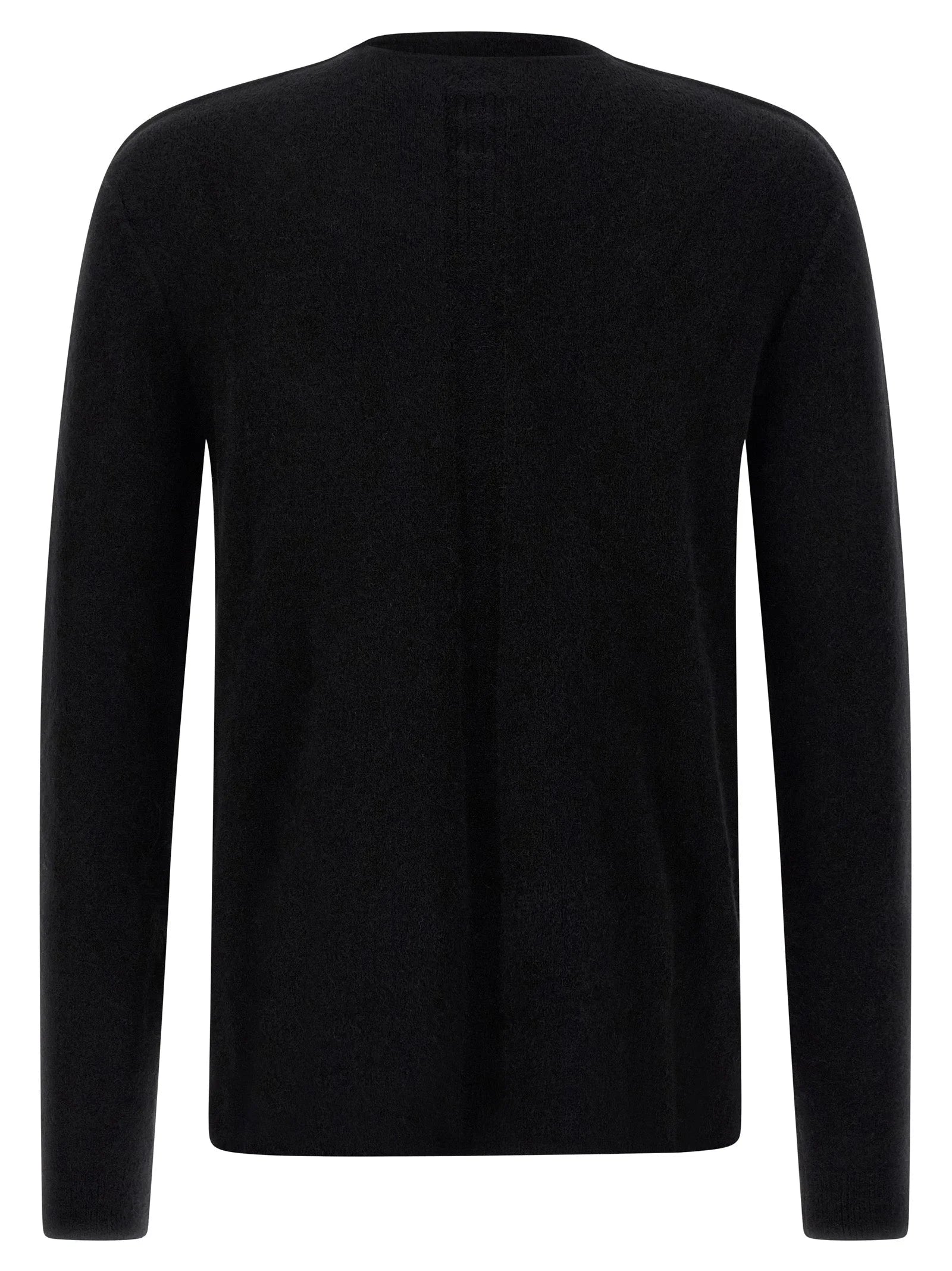 Rick Owens Black Wool Cardigan
