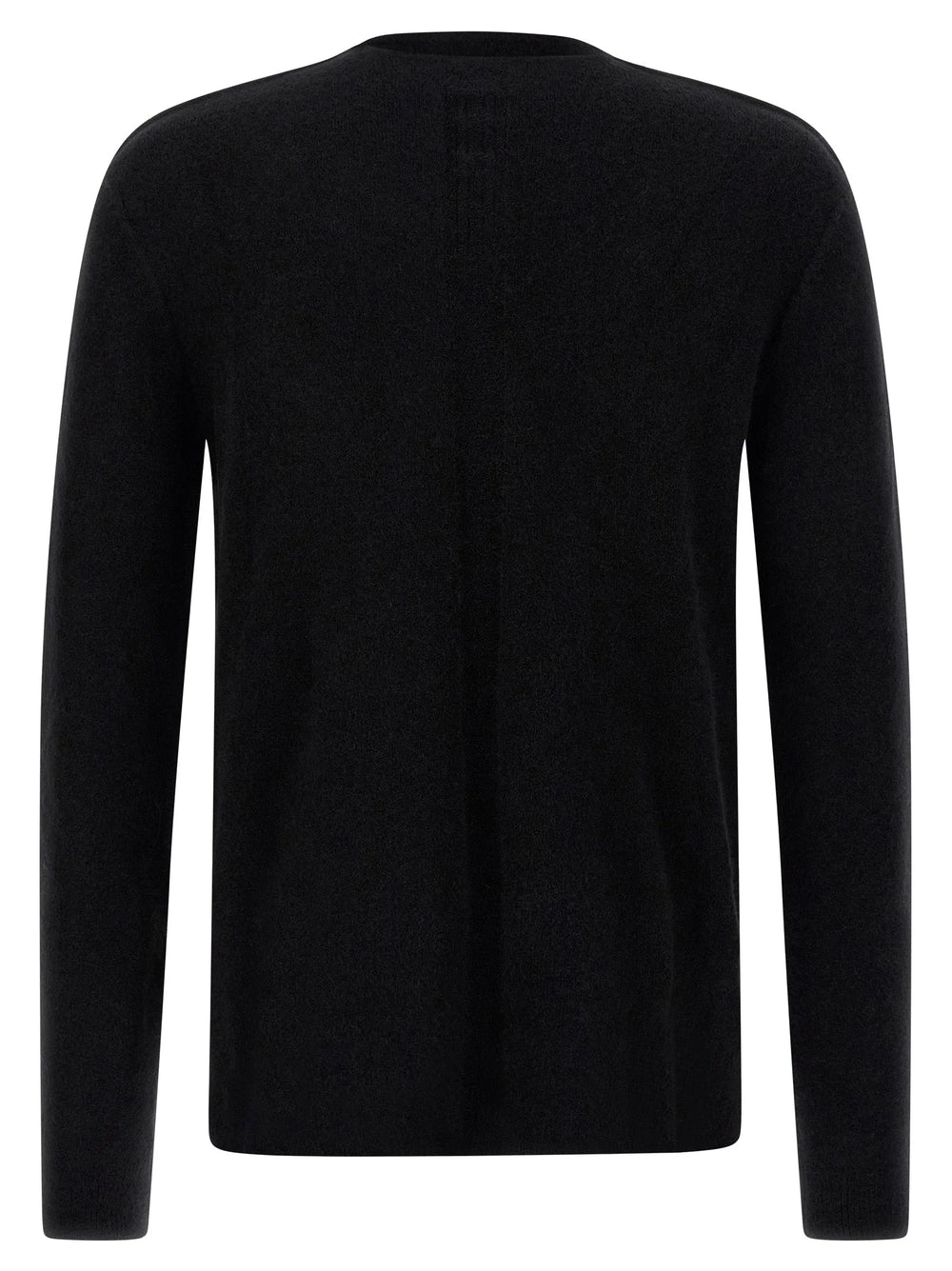 Rick Owens Black Wool Cardigan