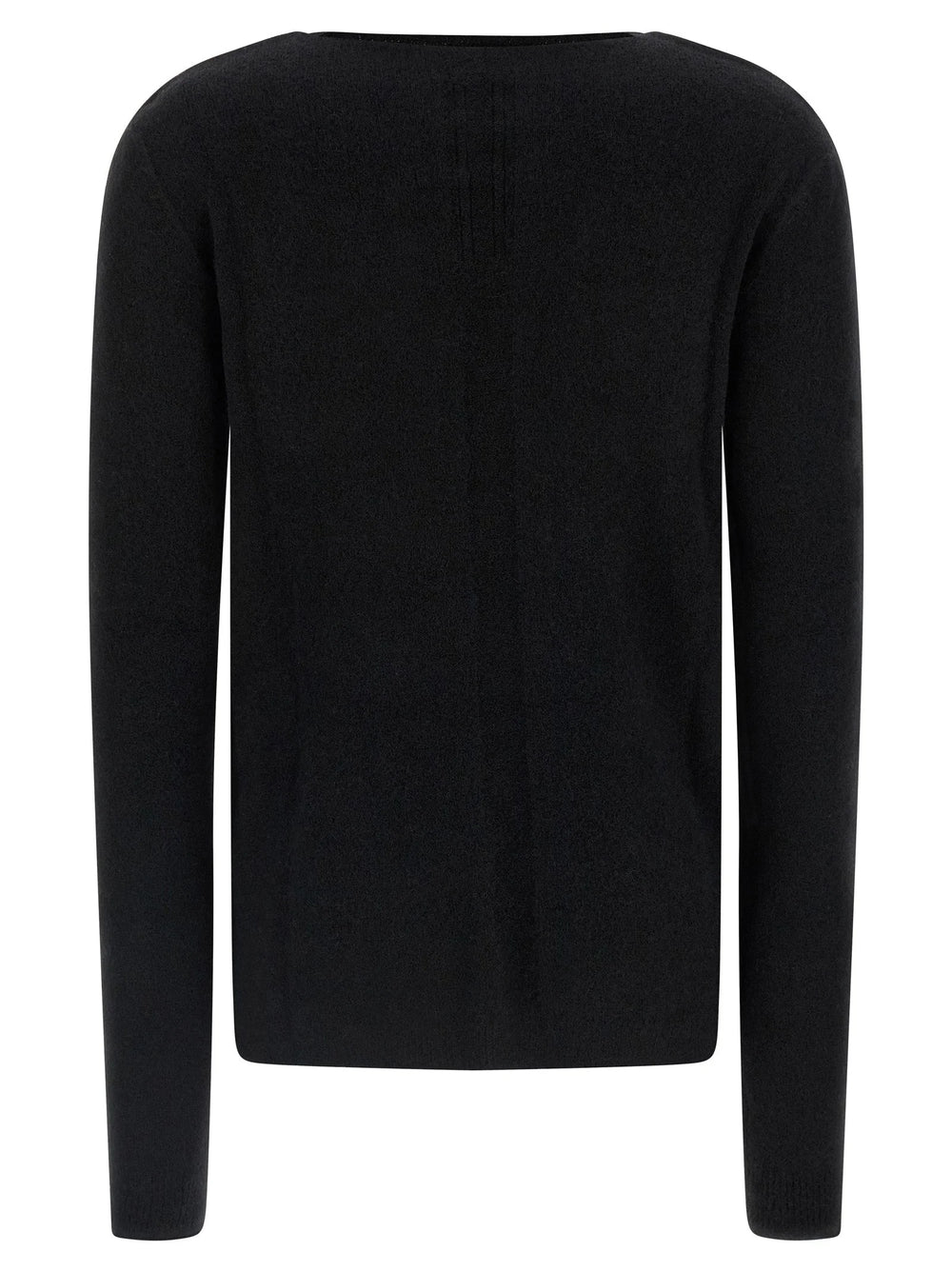 Rick Owens Black Wool Cardigan - S