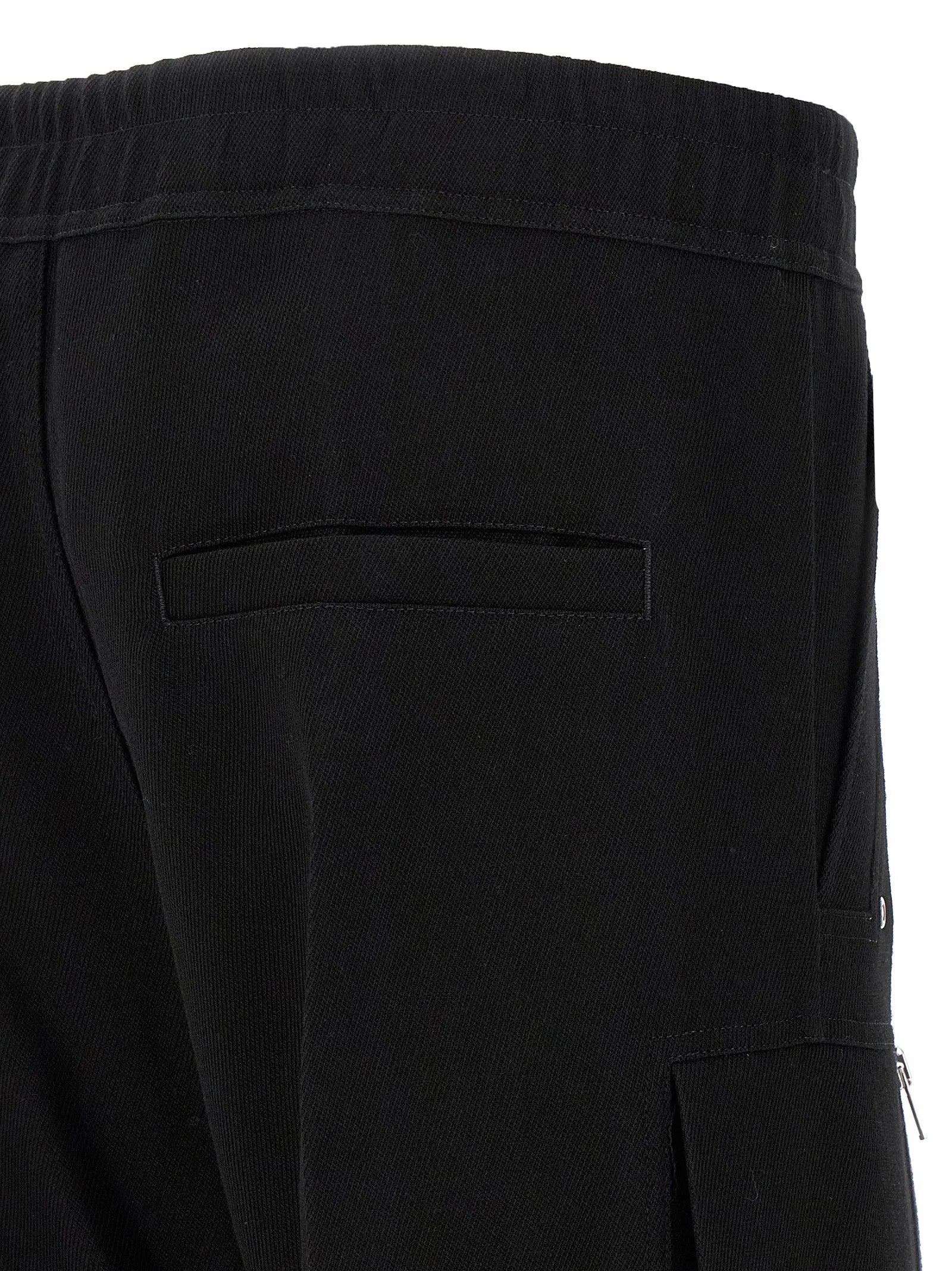 Rick Owens Black Wool Cargo Pants - IT52 | XL
