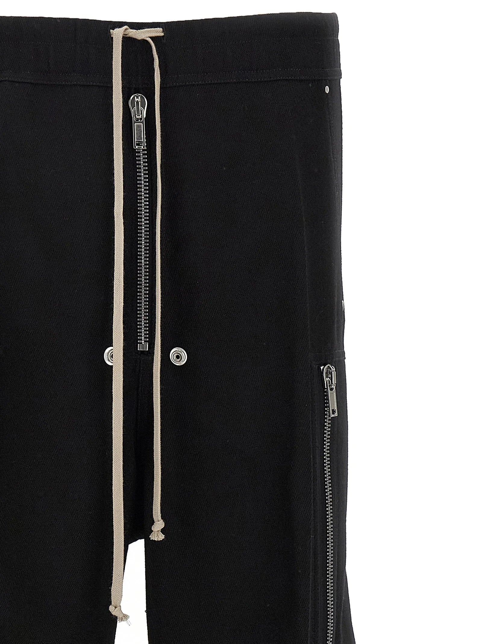 Rick Owens Black Wool Cargo Pants - IT52 | XL