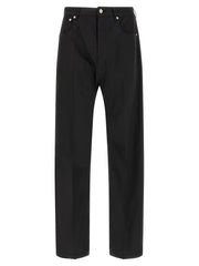 Rick Owens Black Wool Jeans Denim