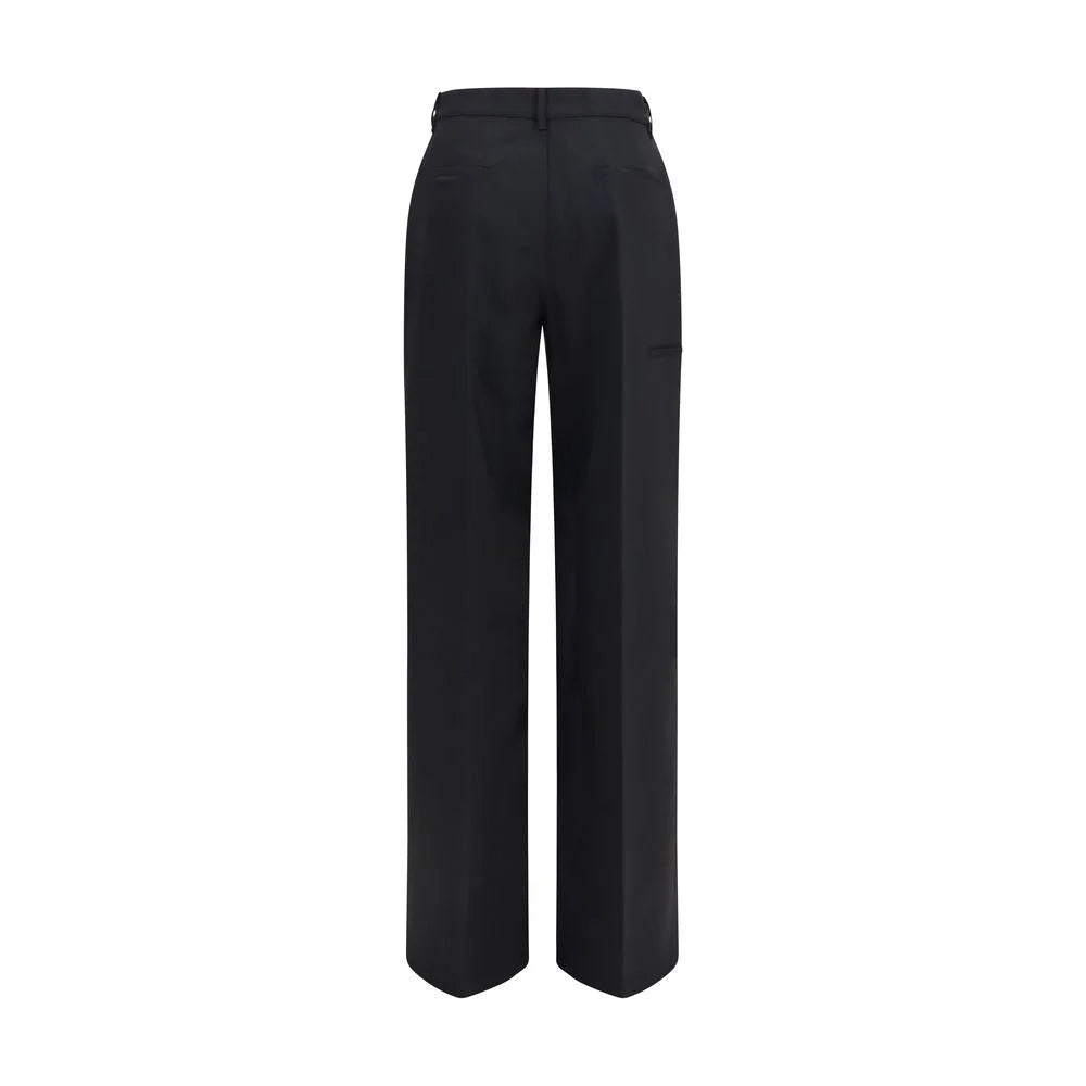 Rick Owens Black Wool Oves Aries Dress Pants - W29