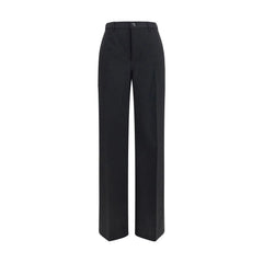 Rick Owens Black Wool Oves Aries Dress Pants - W29