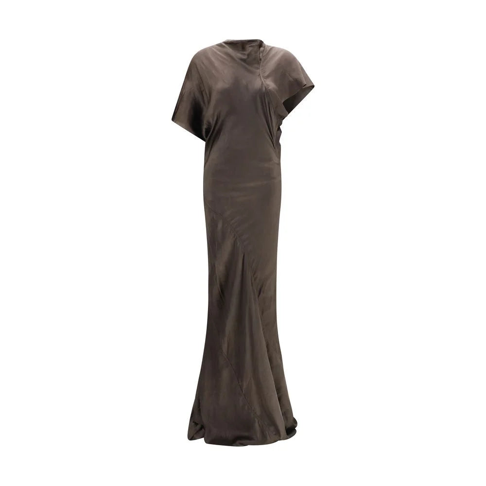Rick Owens Brown Copper Long Dress - IT40 | M