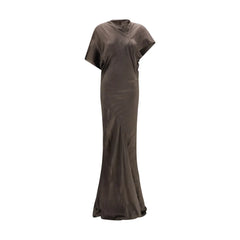 Rick Owens Brown Copper Long Dress - IT40 | M