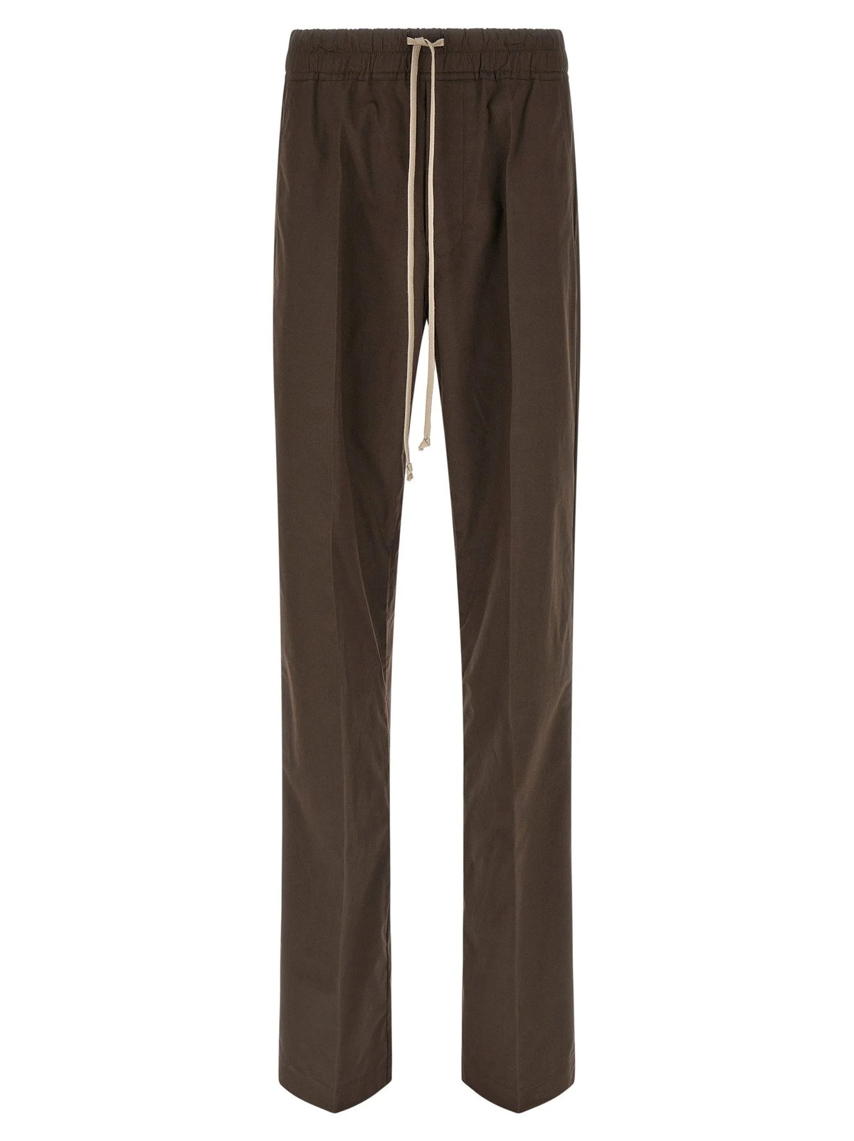 Rick Owens Brown Cotton Casual Pants