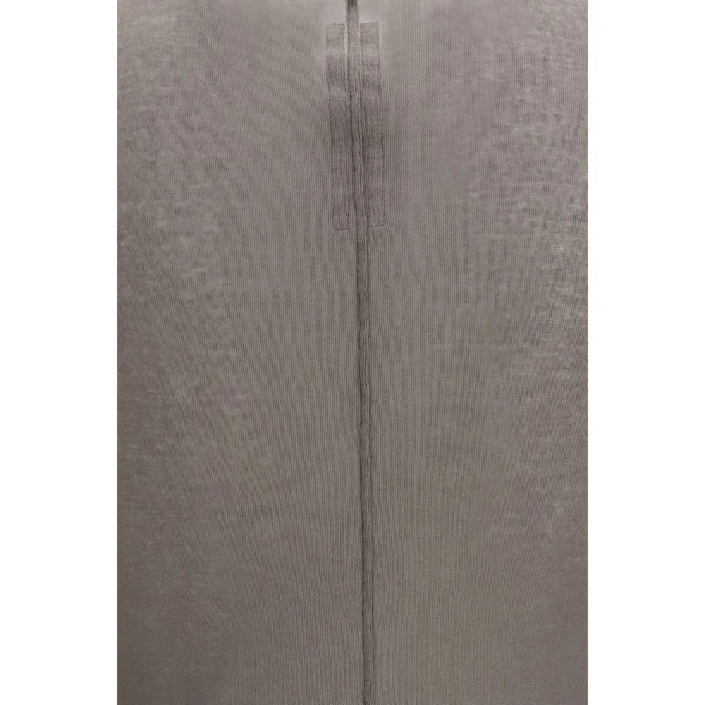 Rick Owens Brown Cotton Long Sleeve T-Shirt