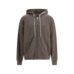 Rick Owens Brown Cotton Sweatshirt
