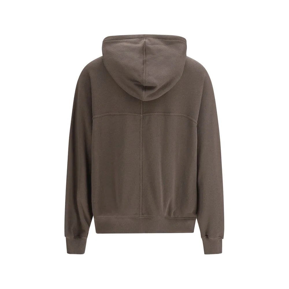 Rick Owens Brown Cotton Sweatshirt