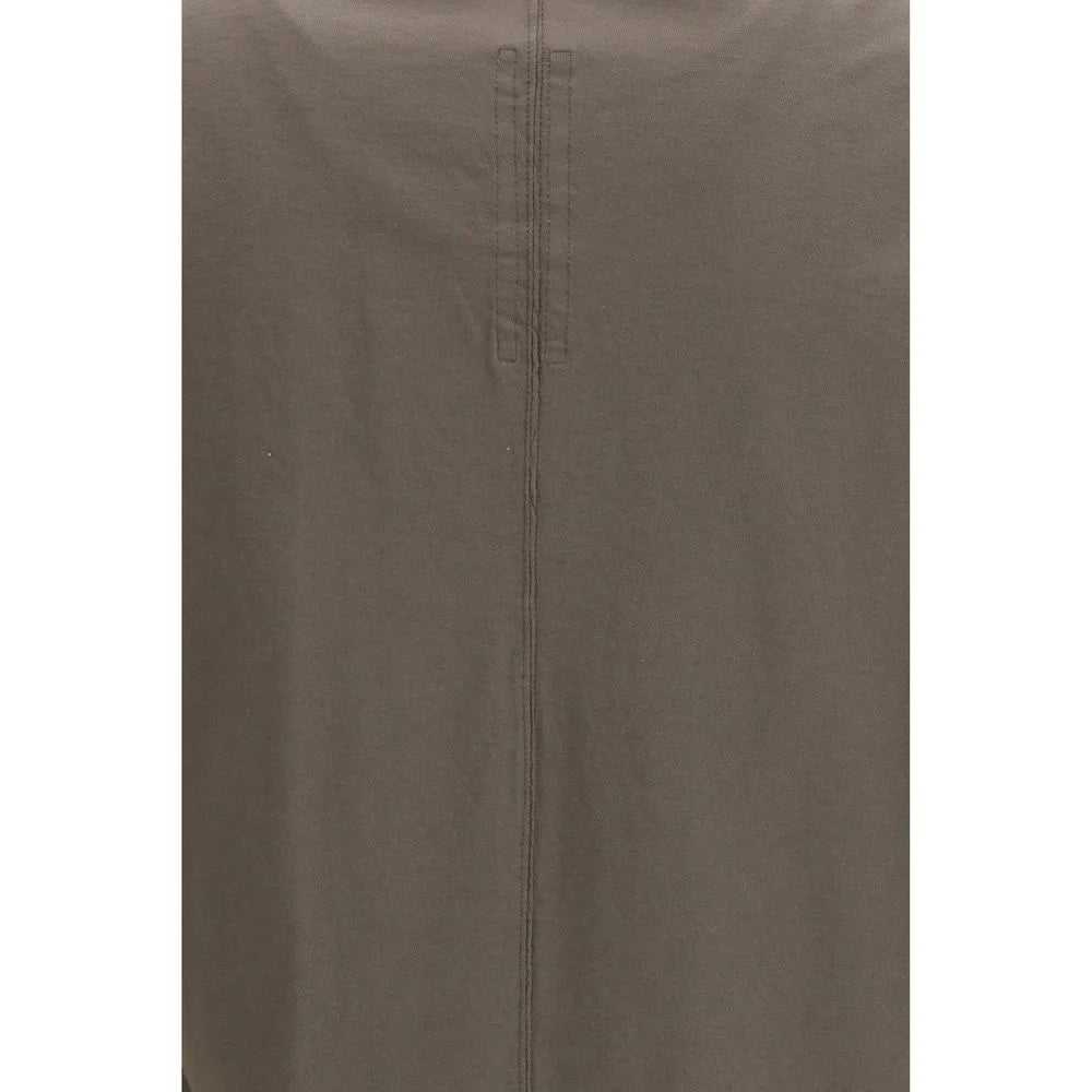 Rick Owens Brown Cotton T-Shirt