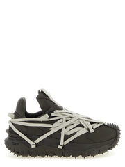 Rick Owens Brown Cowhide Athletic Sneakers