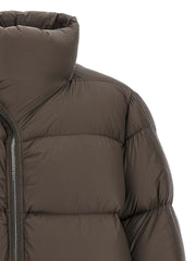 Rick Owens Brown Nylon Full-Length Jacket