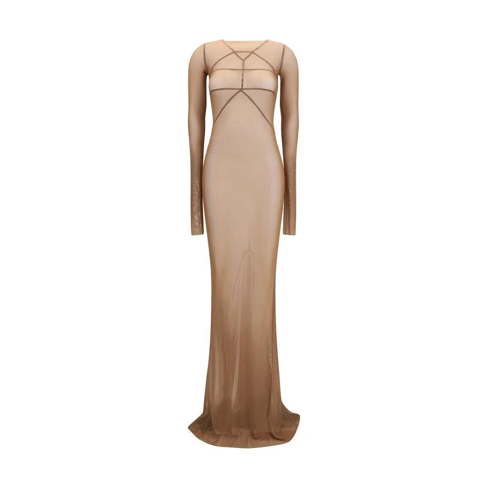 Rick Owens Brown Polyamide Casual Dress - IT40 | M