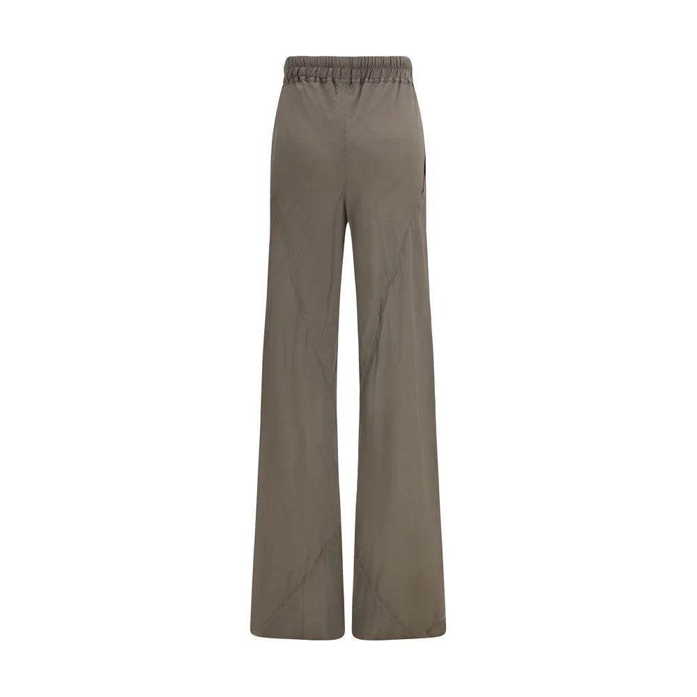 Rick Owens Brown Silk Casual Pants