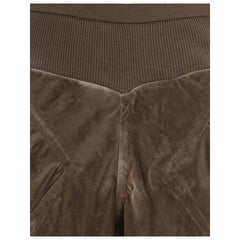 Rick Owens Brown Viscose Casual Pants - IT40 | M