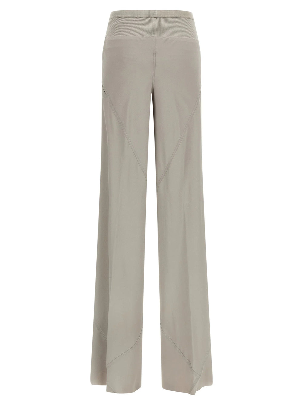 Rick Owens Gray Acetate Flared Pants - IT40