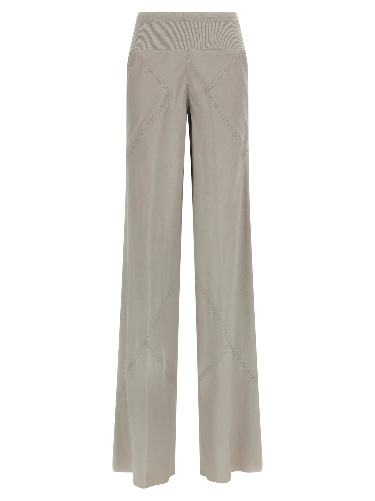 Rick Owens Gray Acetate Flared Pants - IT40